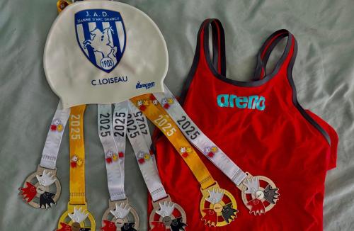 Natation championnat de France jeune sport adapté
